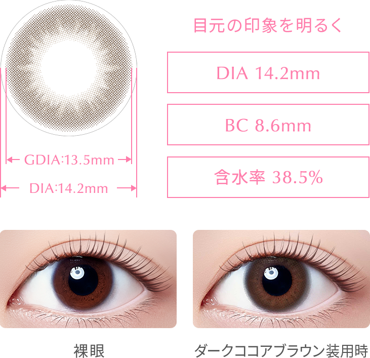 ダークココアブラウン